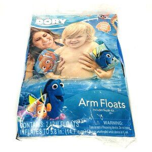 Disney Pixar Finding Dory Arm Floats Floaties Bands Nemo Fish Swim Pool NEW!